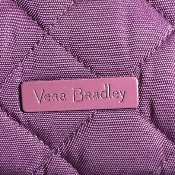 Vera Bradley Small Backpack in Performance Twill Raisin NWT - Picture 11 of 12